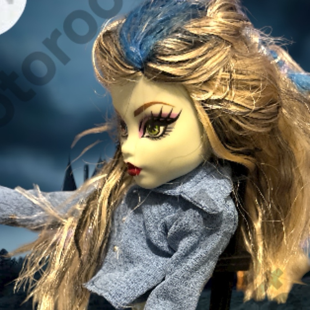Frankie Stein Doll with denim Jeans